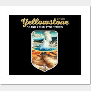 USA - NATIONAL PARK - YELLOWSTONE Grand Prismatic Spring - 9 Posters and Art